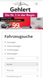 Mobile Screenshot of gehlert.de