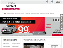 Tablet Screenshot of gehlert.de